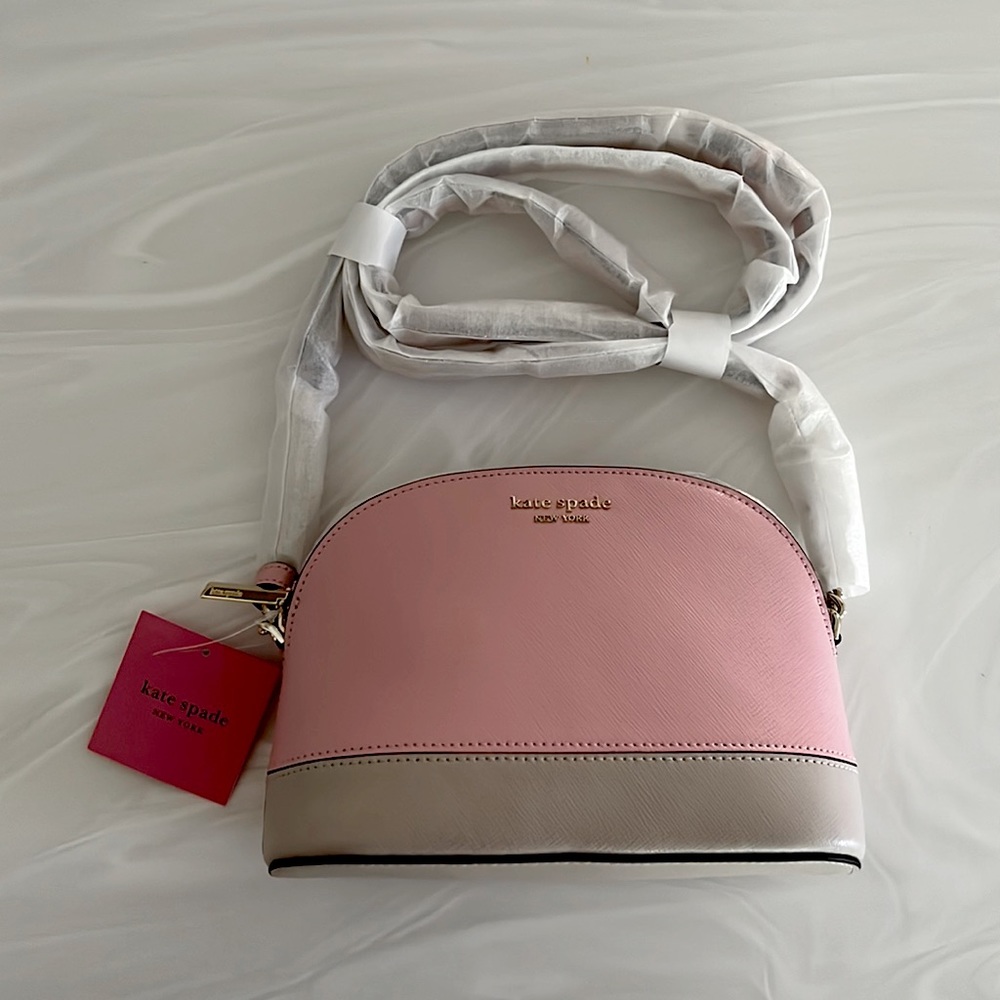 Pink Kate Dome Crossbody